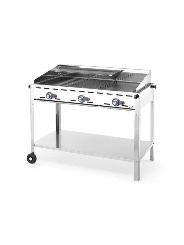 17.4kW Gaasigrill GreenFire ProfiLine - 3 põletit 1078x612x(H)825mm - Image 4