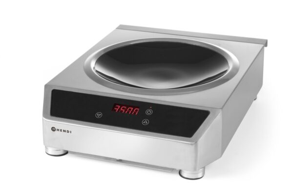WOK-induktsioonpliit ProfiLine 3500 induktsioon-WOK + WOK-pann, 230V/3500W, 340x450x(H)mm - Image 2