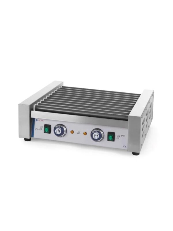 Kahe tsooniga rullivorstisoojendaja 11 rullikut, 230V/1180W, 520x477x(H)175mm
