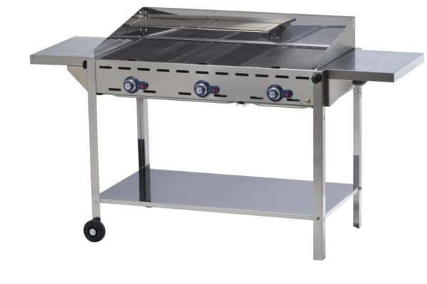 17.4kW Gaasigrill GreenFire ProfiLine - 3 põletit 1078x612x(H)825mm - Image 2