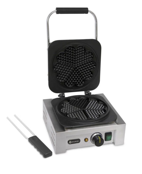 Vahvliküpsetaja "Süda" 230V/2200W, 320x437x(H)251mm