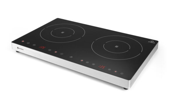 Kahe keeduplaadiga induktsioonpliit 230V/3500W, 608x370x(H)61mm - Image 2