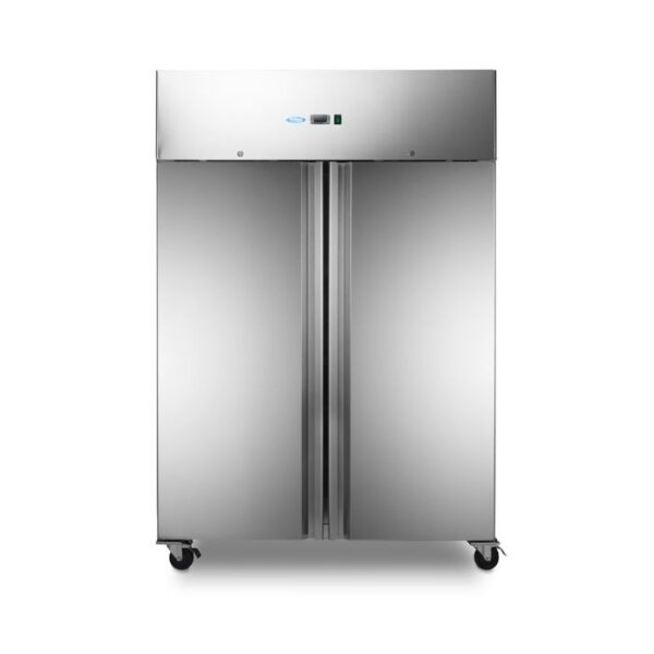 1400L - Külmik - 6 Reguleeritavat Riiulit (2/1 GN) - Ratastel - Roostevaba Teras - Image 7