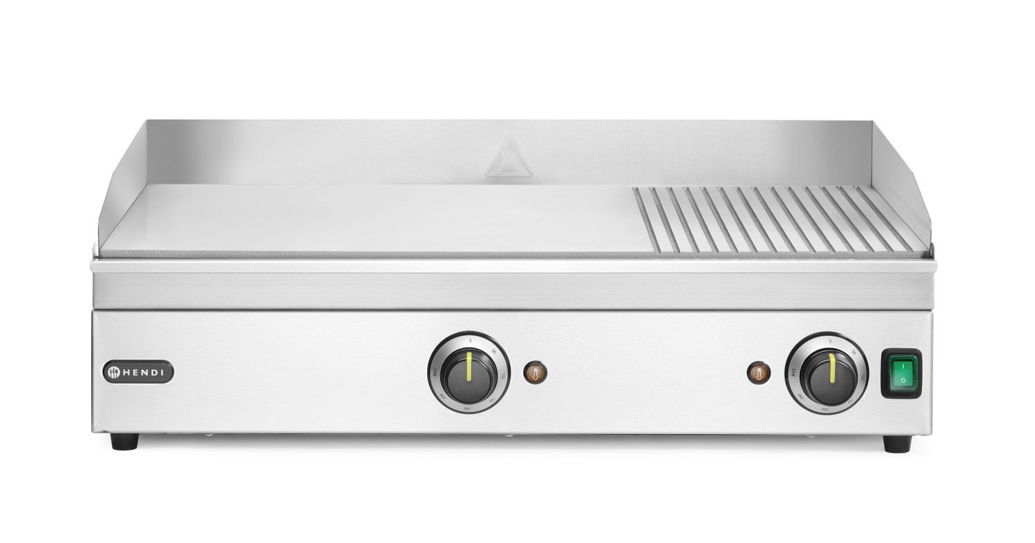 paistotaso 1/3 uritettu, HENDI, Kitchen Line, 230V/3500W, 697x474x(H)241mm
