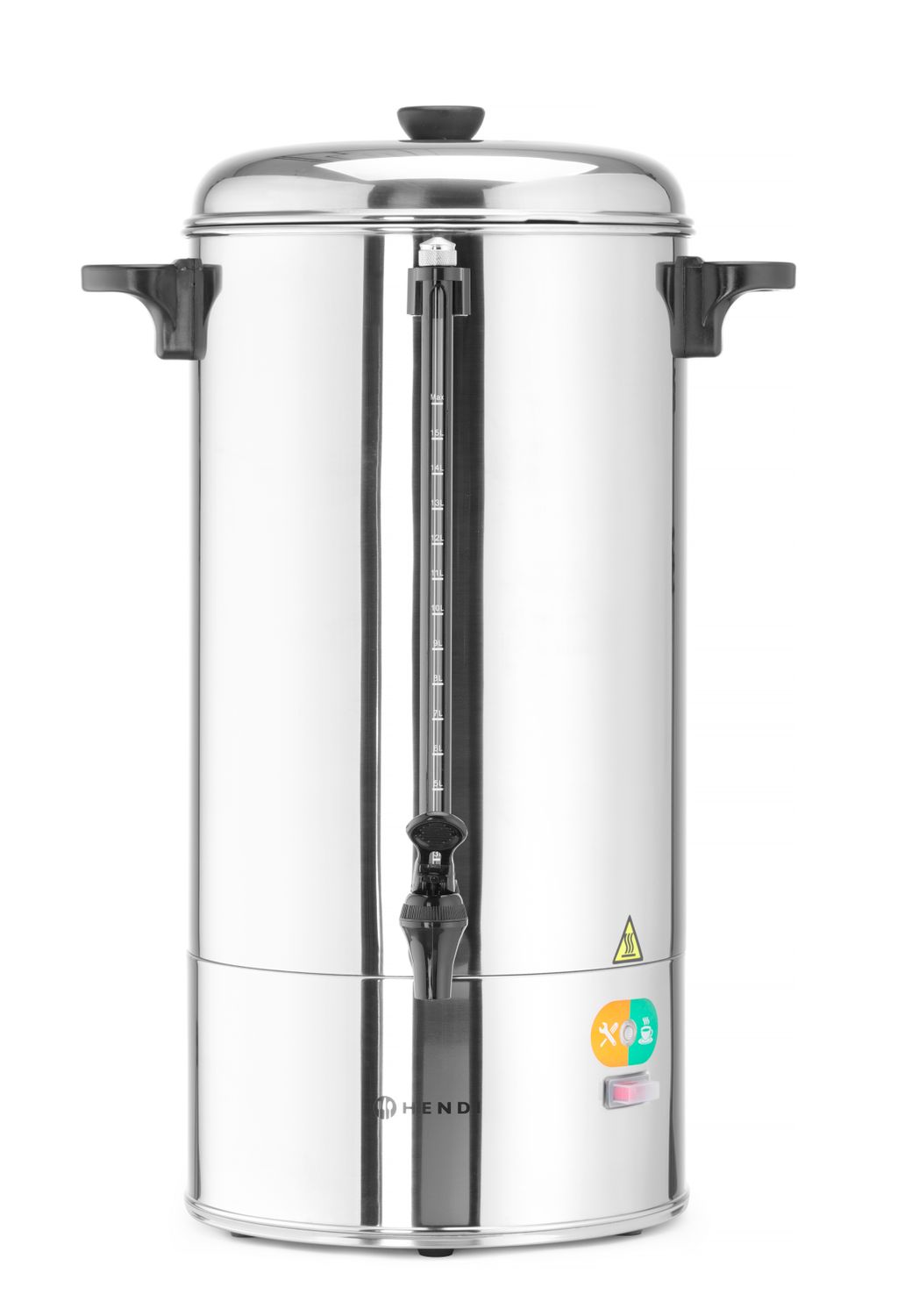 Percolator yksittäinen-walled, HENDI, 16L, 230V/1500W, 407x382x(H)595mm