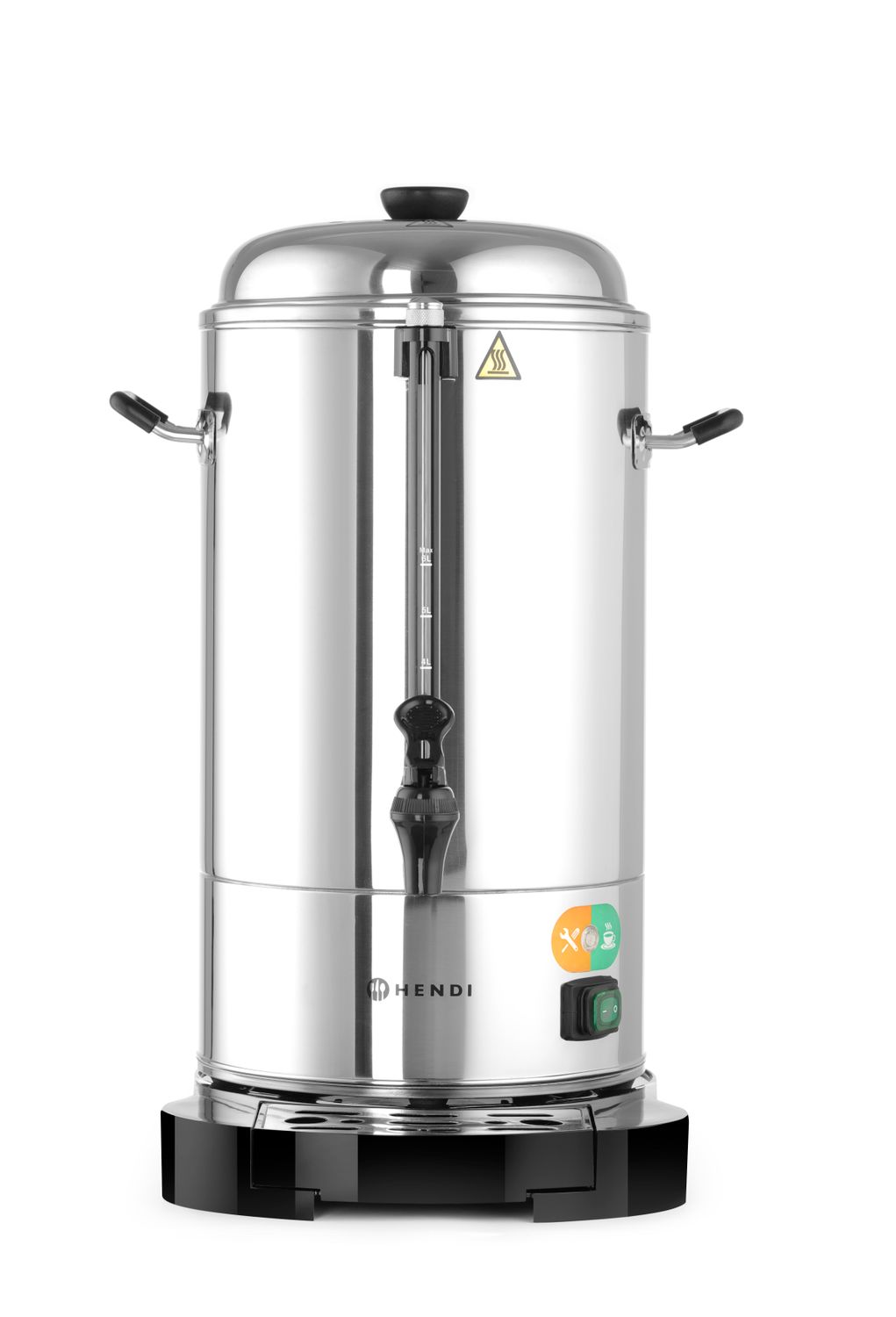 Percolator kakpesuallasertainen walled, HENDI, 6L, 230V/1500W, 316x350x(H)480mm
