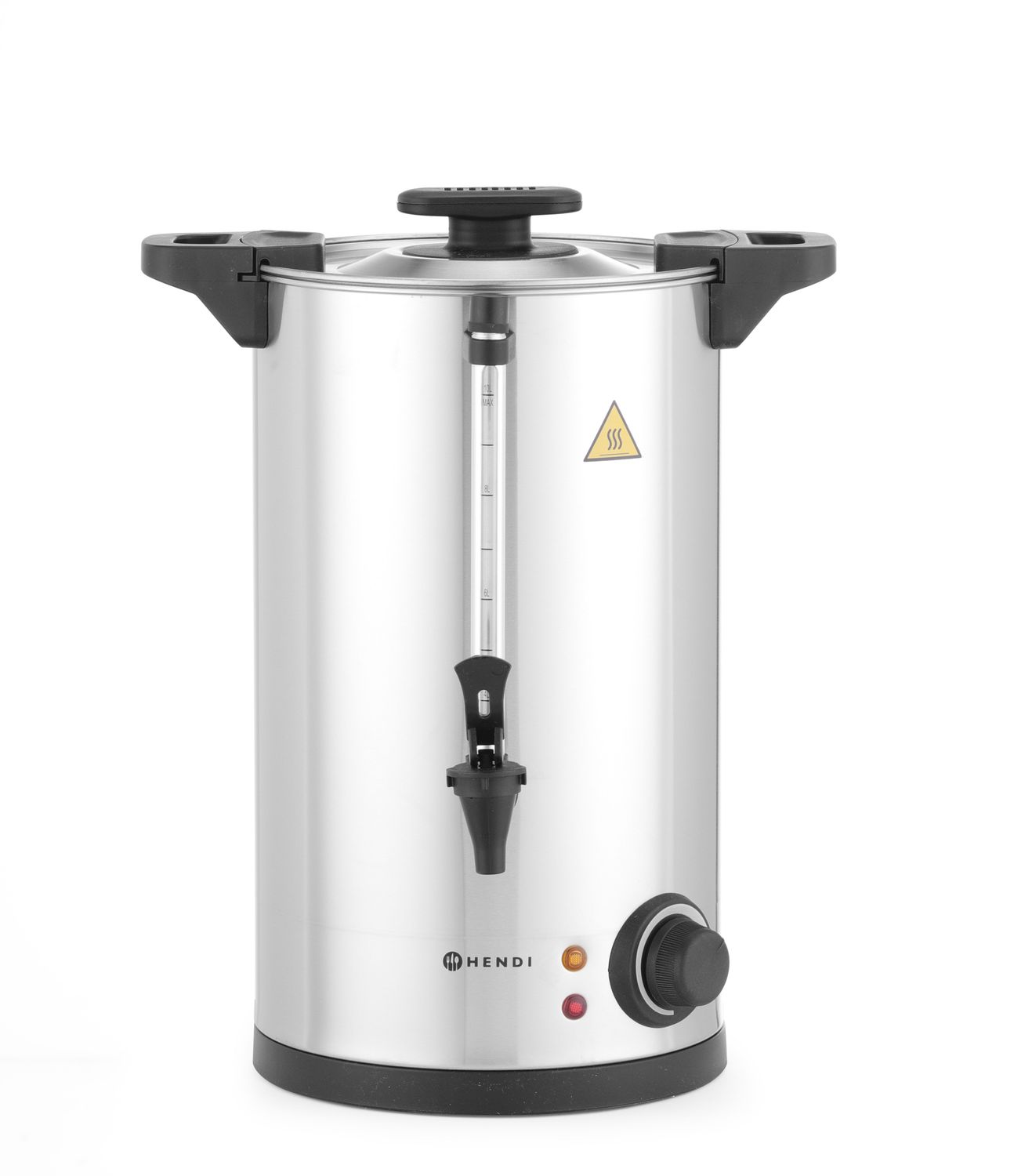 Hot drinks boiler yksittäinen-walled, HENDI, ≈ 65 kuppis in 40 min., 10L, 230V/1500W, 340x315x(H)430mm