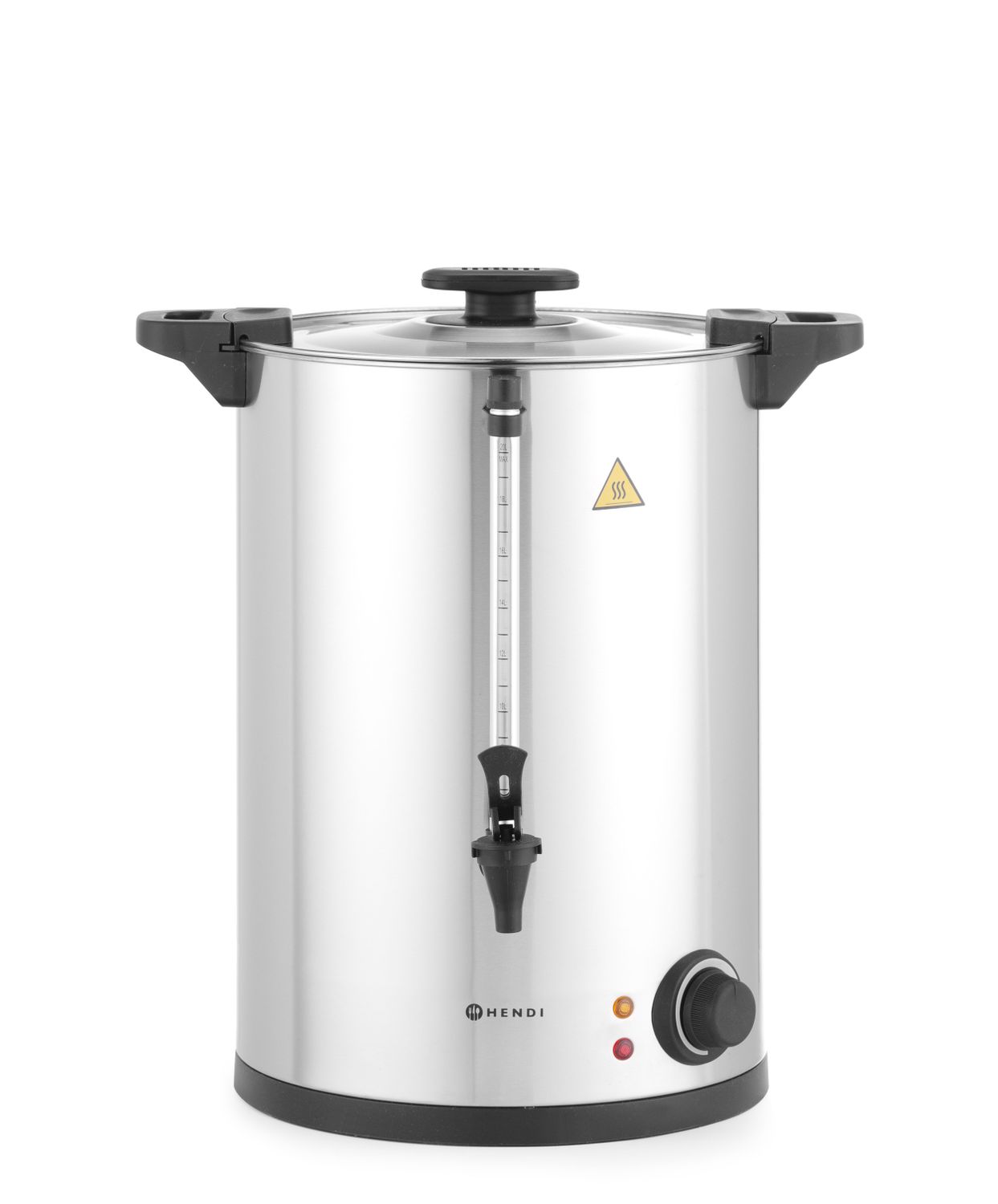 Hot drinks boiler yksittäinen-walled, HENDI, ≈ 130 kuppis in 42 min., 20L, 230V/2500W, 415x382x(H)480mm