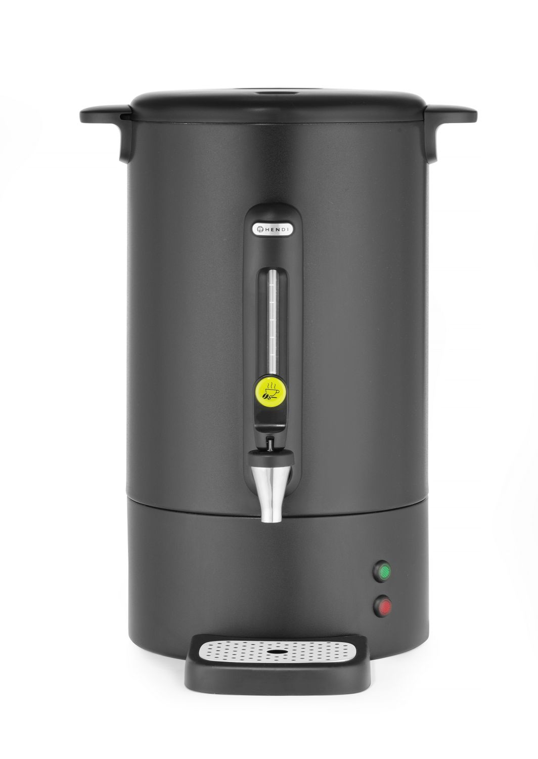Percolator UNIQ, HENDI, designed by Robert Bronwasser, 14L, musta, 230V/1770W, 357x380x(H)502mm