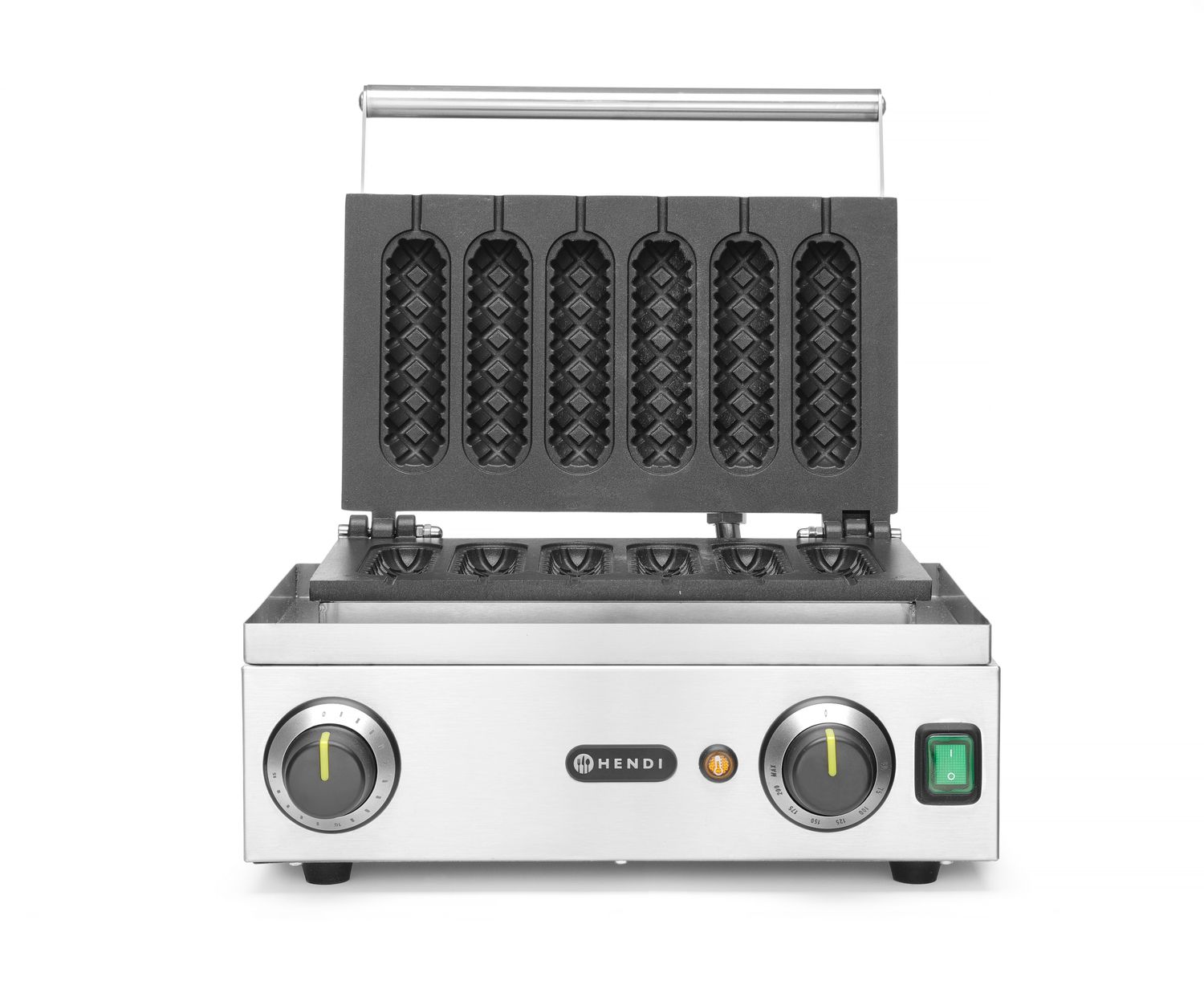 vohvelirauta corn dog, HENDI, 230V/1550W, 390x378x(H)229mm