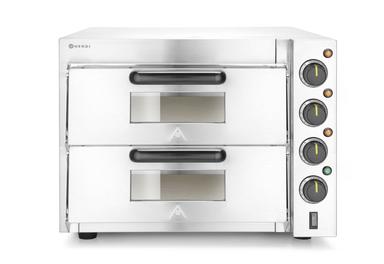 kakpesuallasertainen deck pizzauuni 3000W, HENDI, hopea, 230V/3000W, 580x560x(H)435mm
