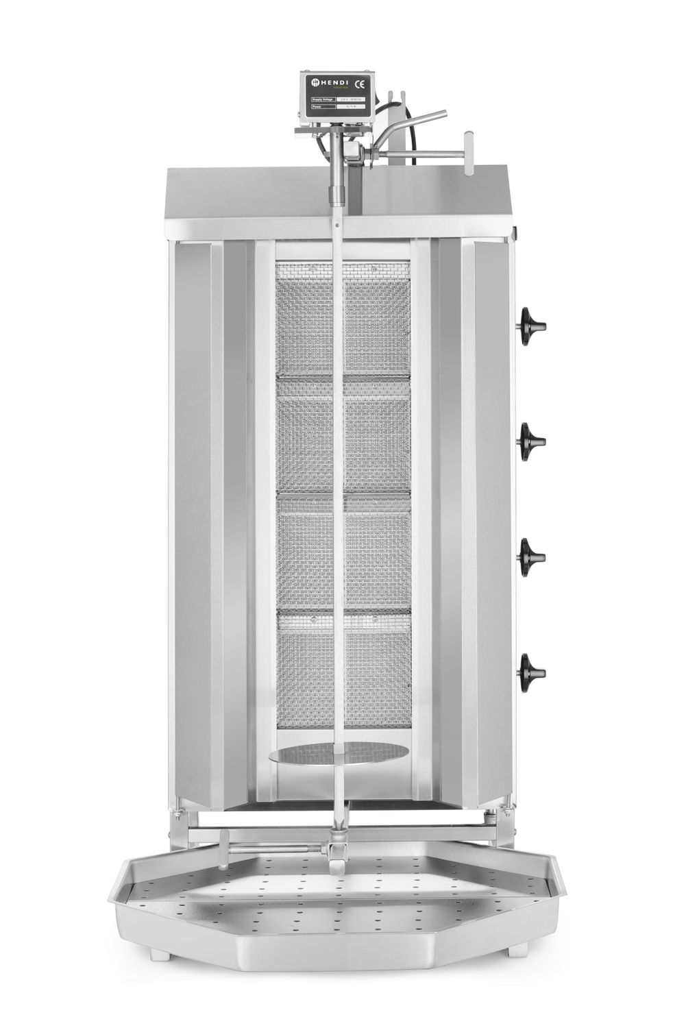 kaasu kebabgrillii, HENDI, Profi Line, 230V/16W, 13kW, 735x745x(H)1110mm