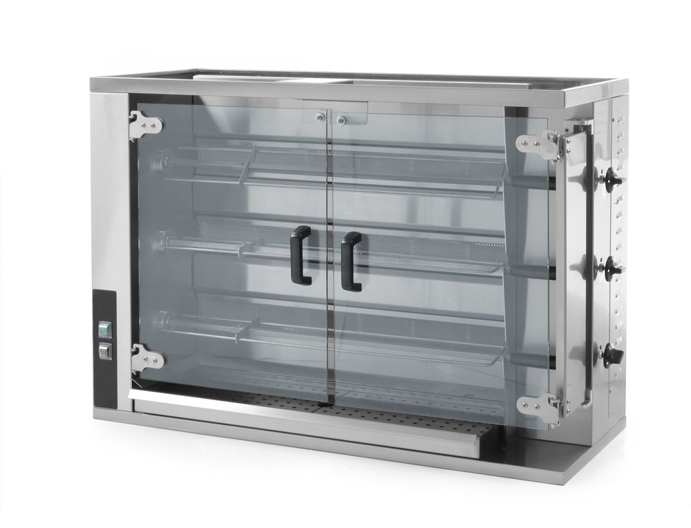 kaasu spit roaster varten 12-15 chickens, HENDI, 1150x472x(H)795mm
