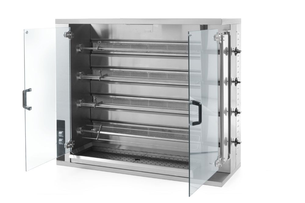 kaasu spit roaster varten 16-20 chickens, HENDI, 1150x472x(H)981mm