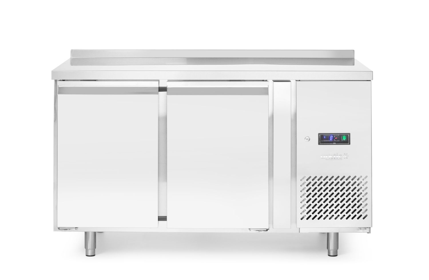 pakastin counter, 2 doors, Arktic, Profi Line, kanssa backsplash, 215L, 230V/600W, 700x1360x(H)839mm