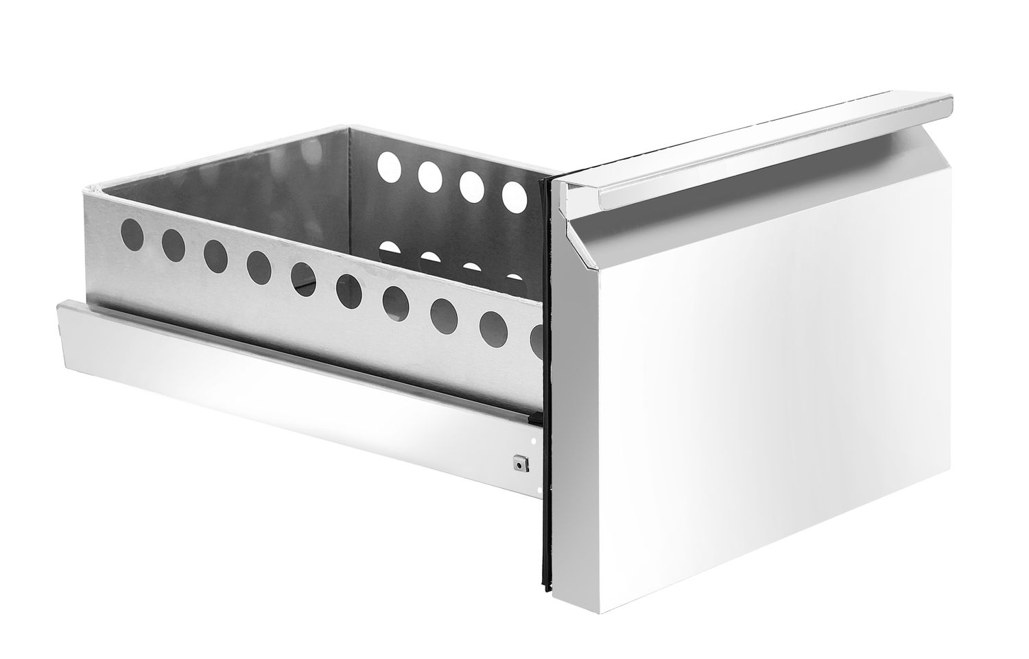Drawer kanssa rails – 2-kpl set, Arktic, Profi Line, 300x545x(H)145mm