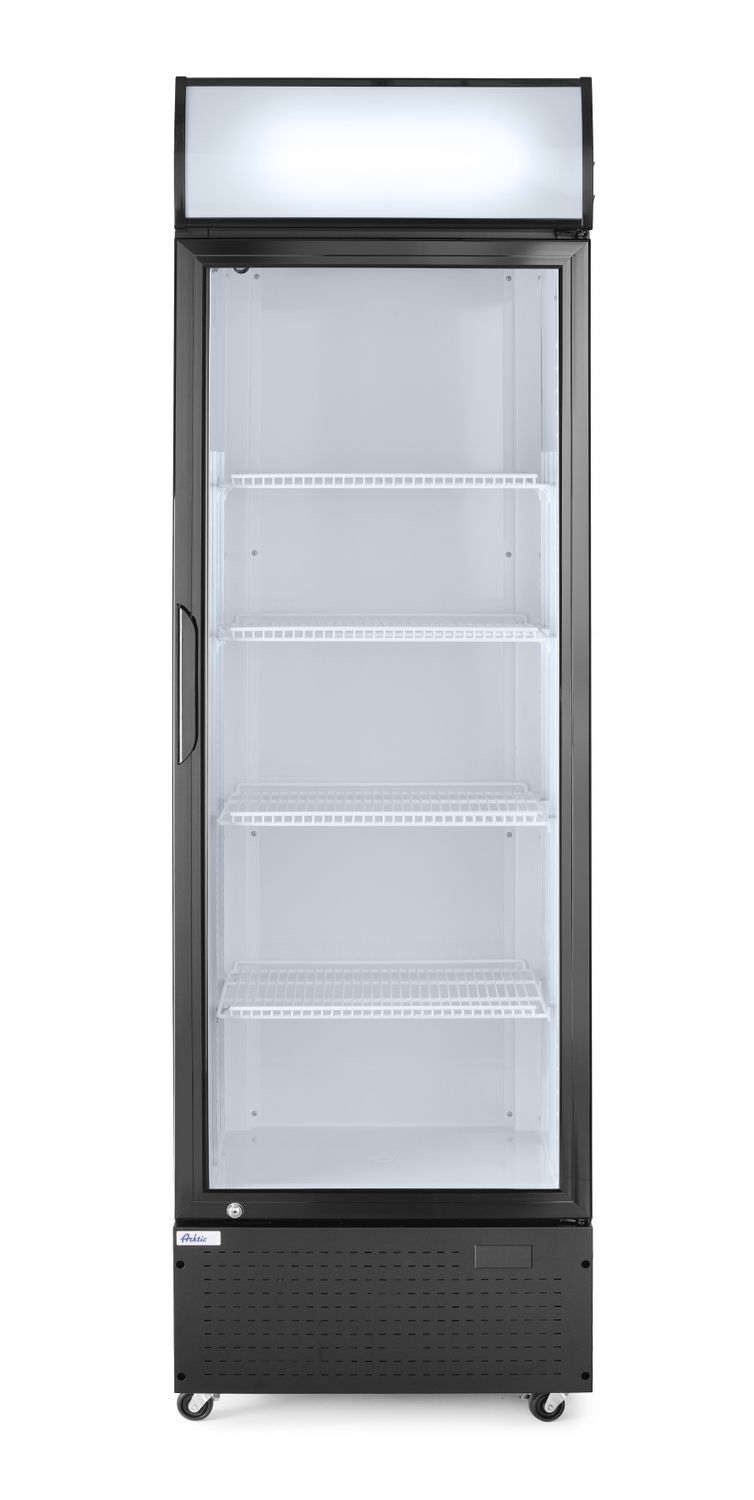 Back baari jääkaappi kanssa a backlit pannuel, yksittäinen-door, Arktic, 254L, musta, 230V/250W, 578x605x(H)1980mm