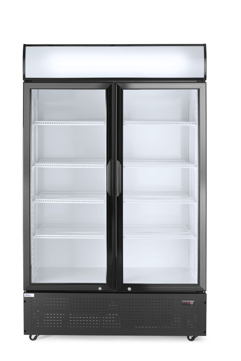 Back baari jääkaappi kanssa a backlit pannuel, kakpesuallasertainen-door, Arktic, 512L, musta, 230V/510W, 1120x585x(H)1900mm