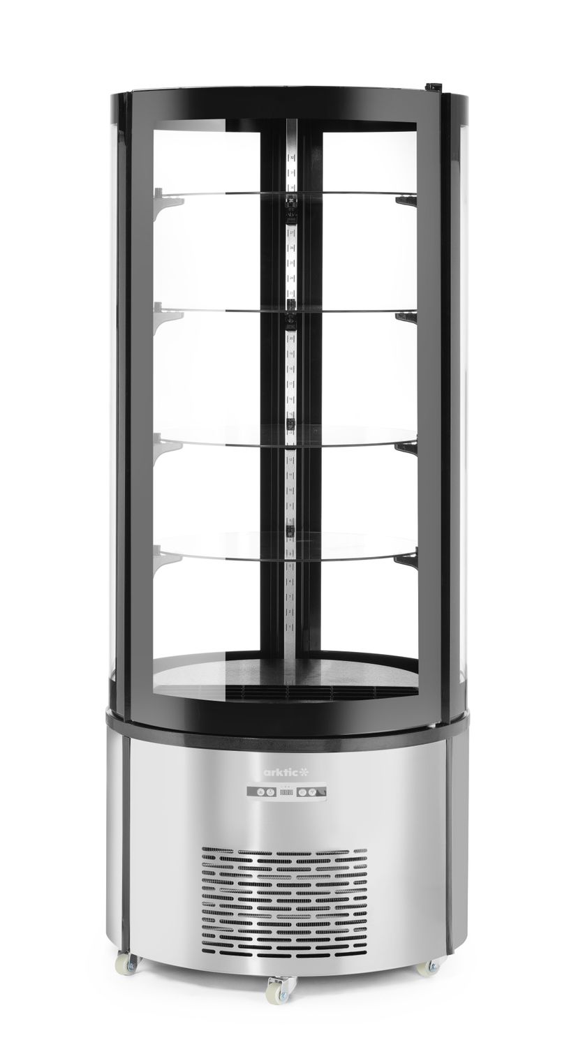 pyöreä cake display , Arktic, 230V/460W, ⌀680x(H)1755mm