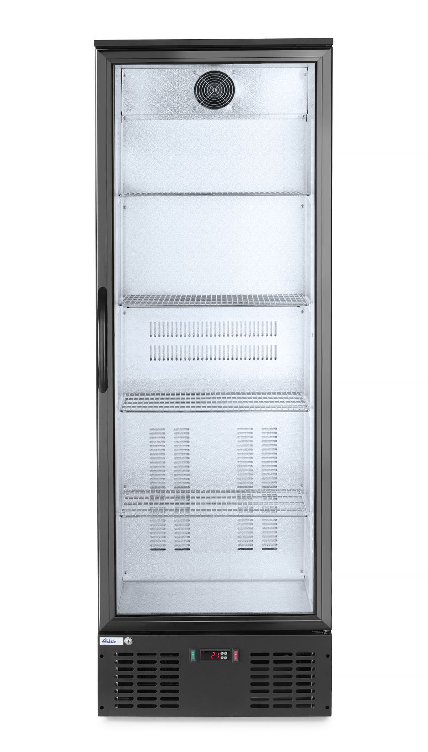 Back baari jääkaappi yksittäinen-door, Arktic, 300L, musta, 230V/195W, 528x600x(H)1820mm