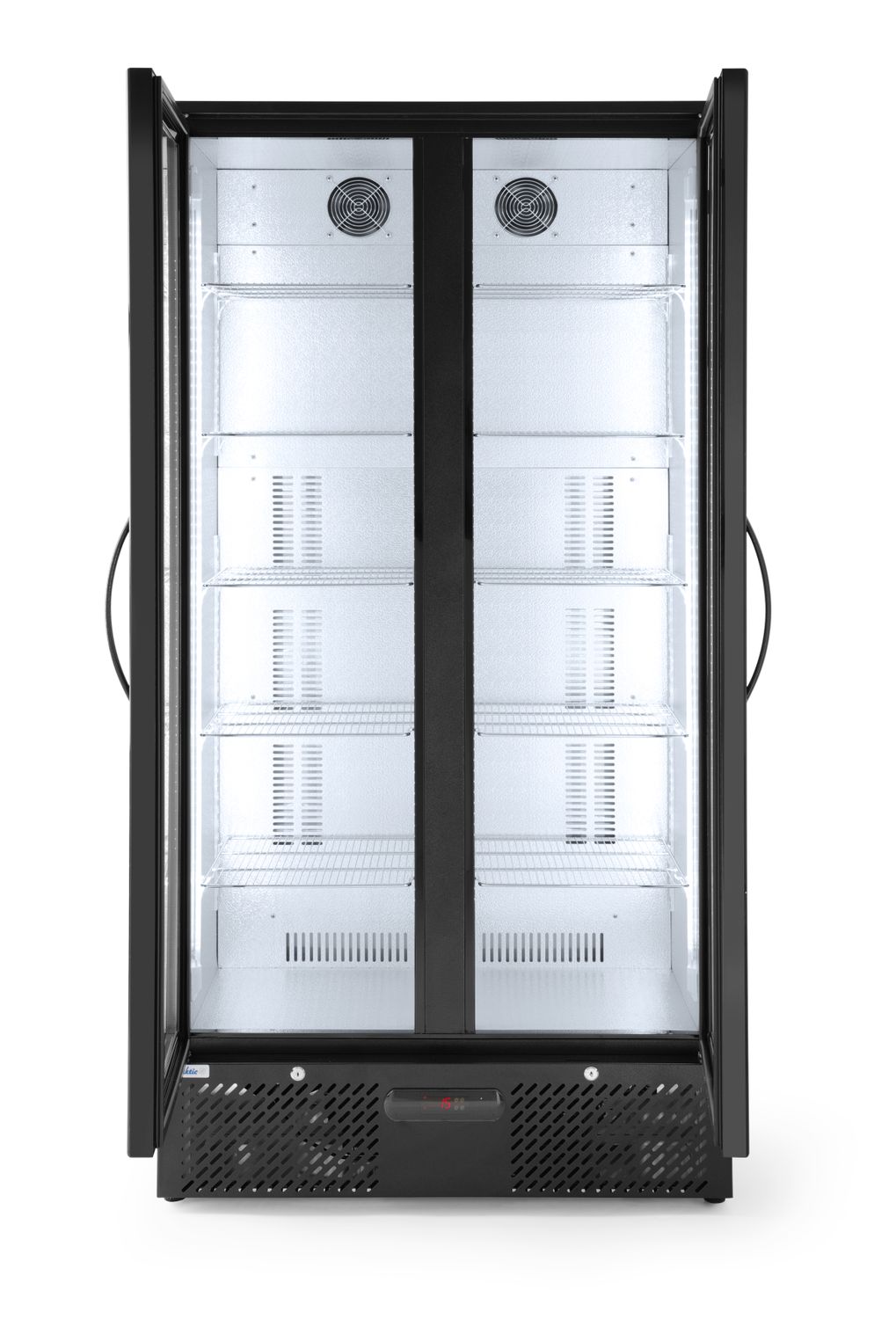 Back baari jääkaappi kakpesuallasertainen-door, Arktic, 384L, musta, 230V/365W, 940x635x(H)1983mm