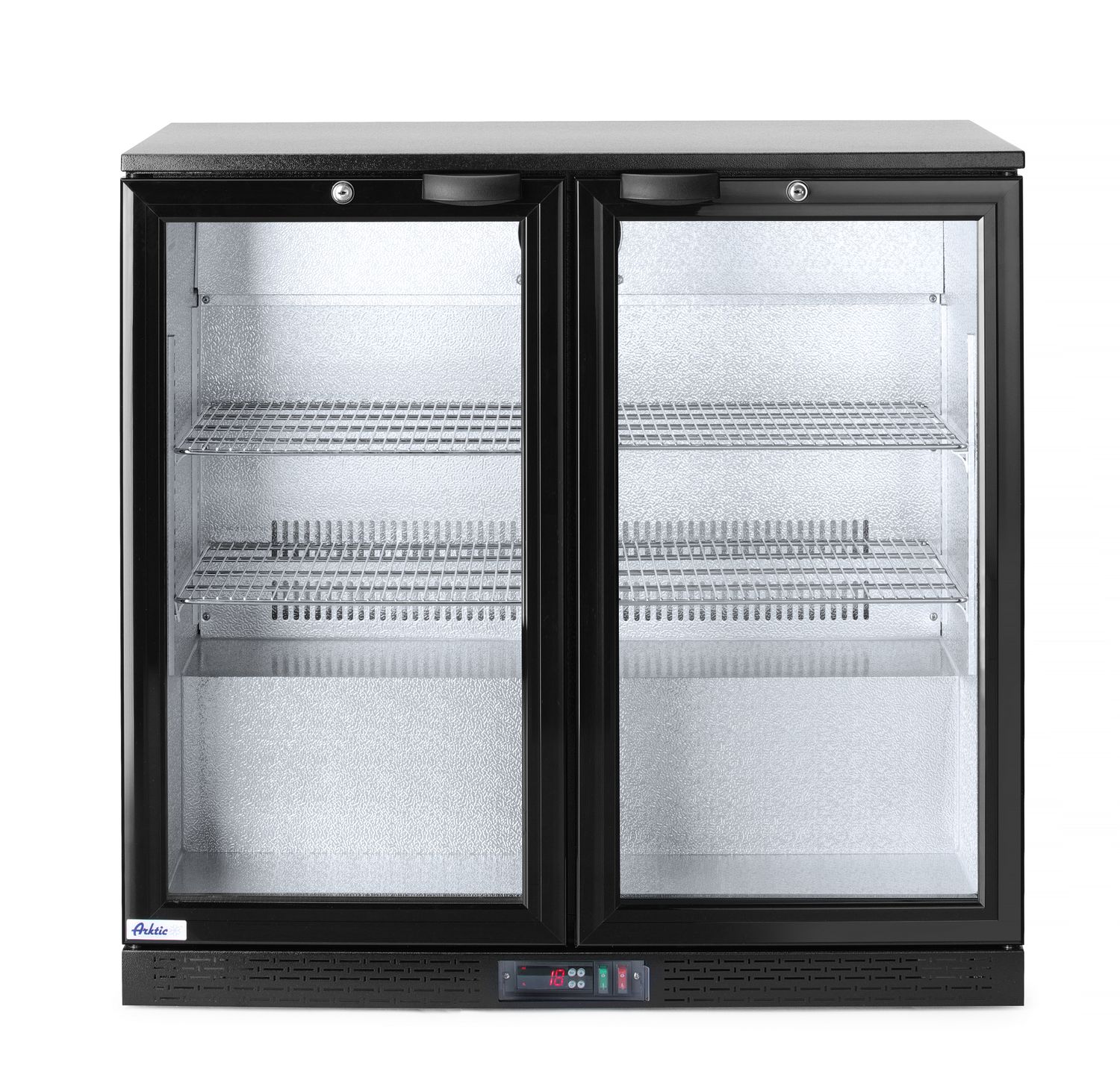 Back baari jääkaappi kakpesuallasertainen-door, Arktic, 158L, musta, 230V/160W, 900x530x(H)865mm