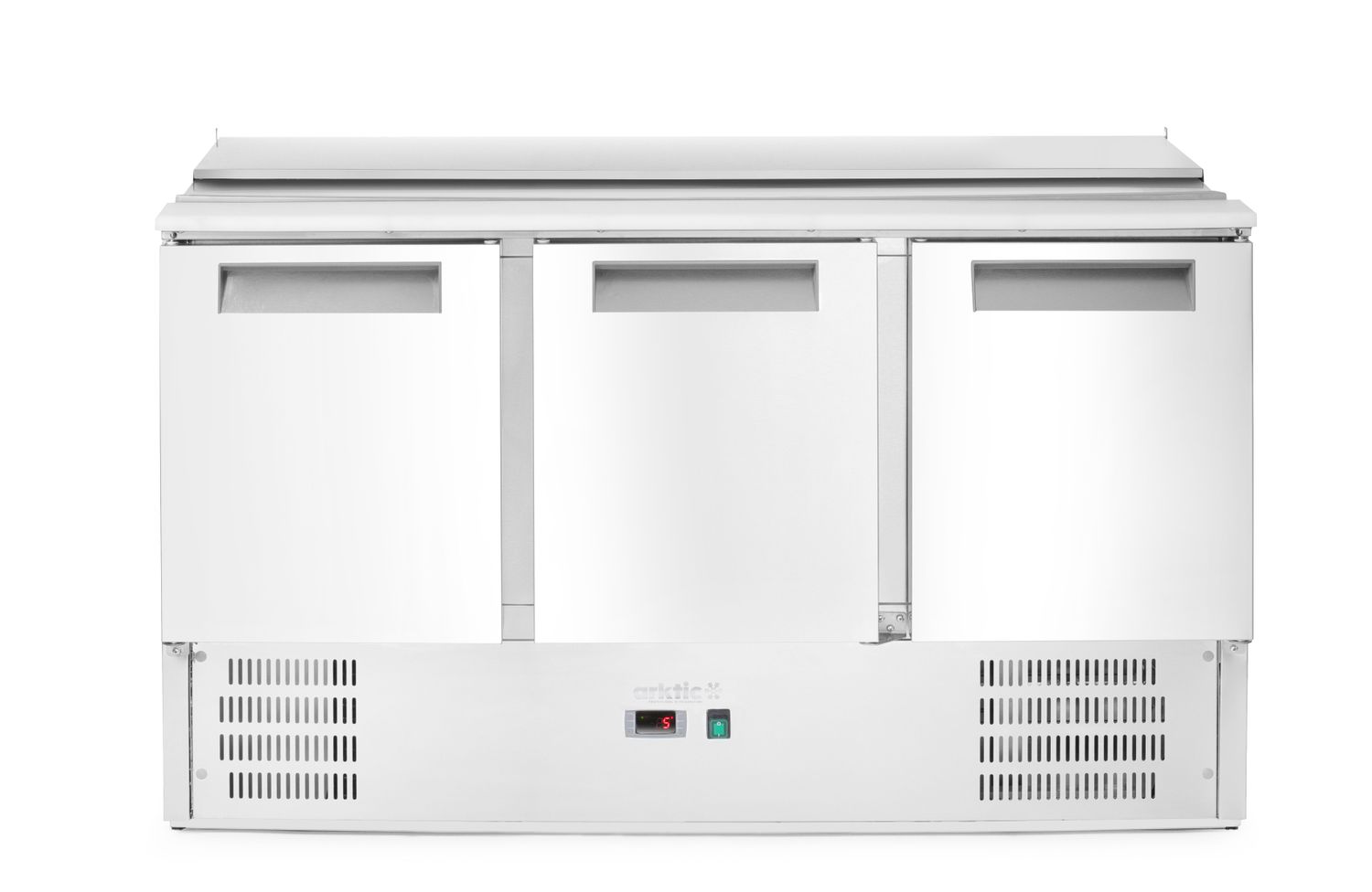 3-door refrigerated salad counter kanssa lifpöytä kansi, Arktic, 219L, 230V/155W, 700x1365x(H)860mm