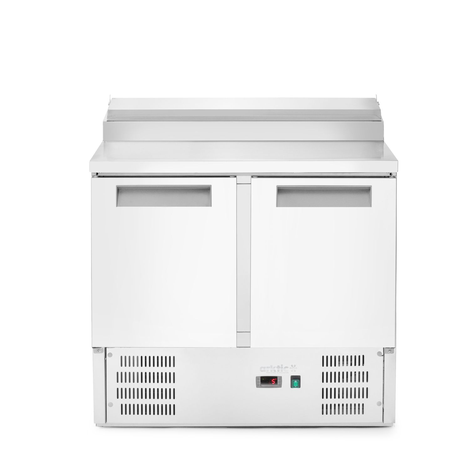 2-door kylmäkaluste kanssa superstructure, Arktic, 146L, 230V/143W, 700x900x(H)990mm