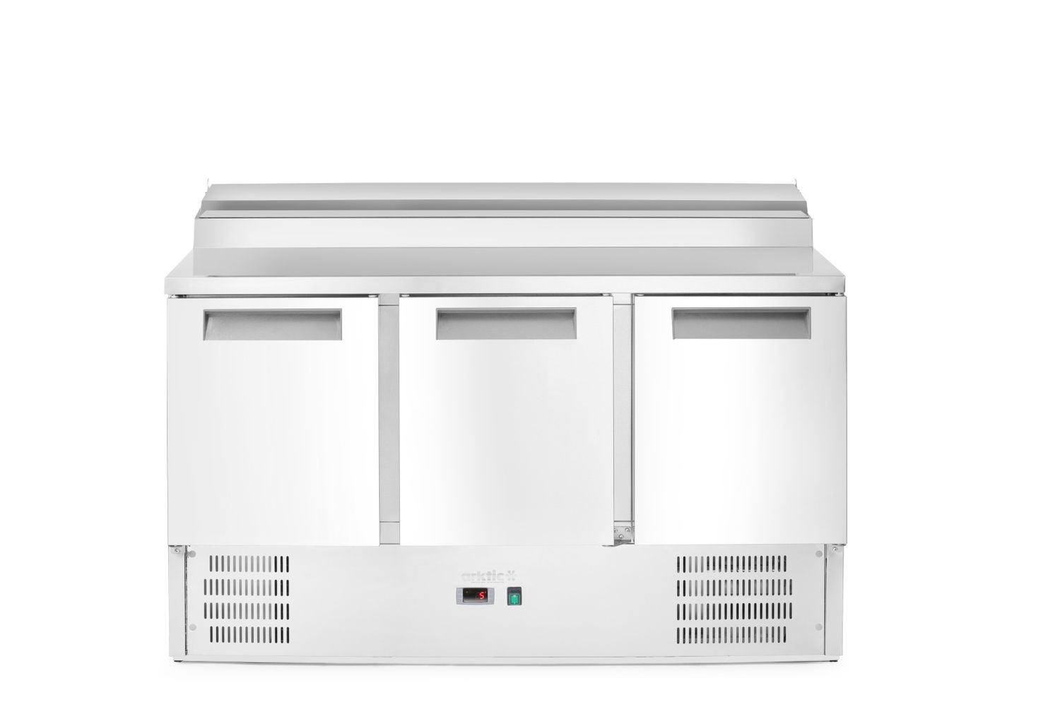 3-Door kylmäkaluste kanssa superstructure, Arktic, 219L, 230V/152W, 700x1365x(H)990mm