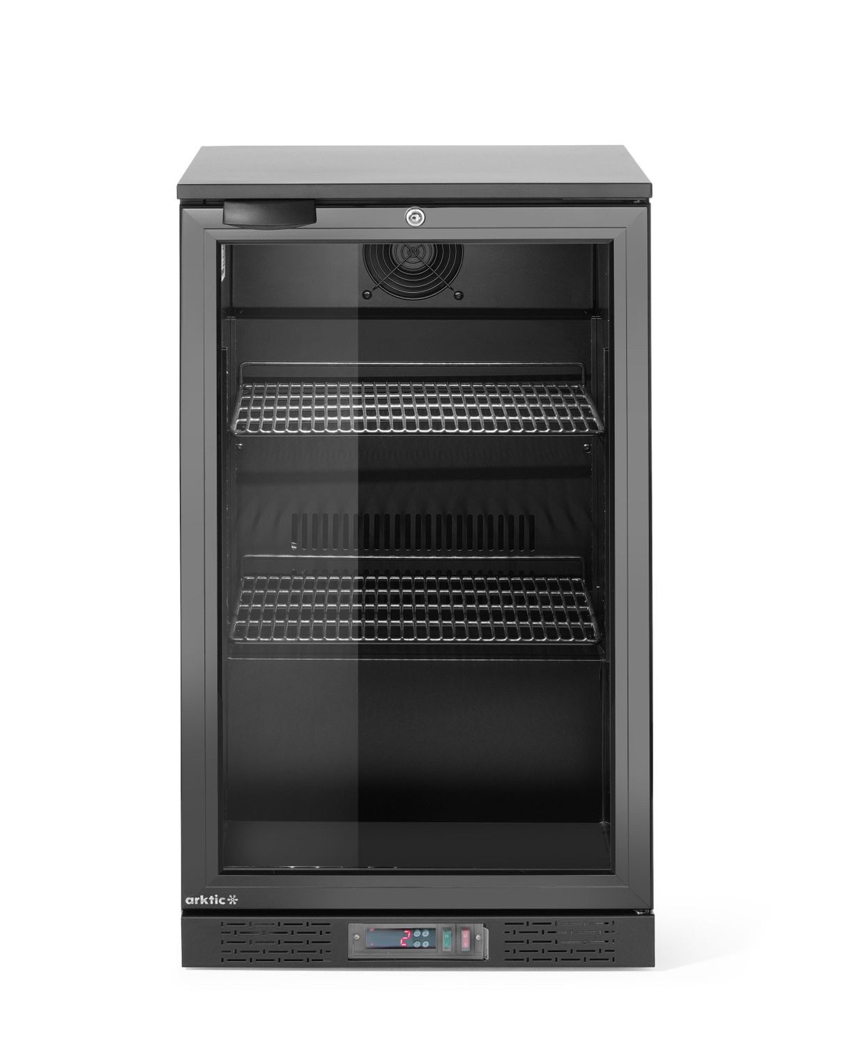 Back baari jääkaappi yksittäinen-door, Arktic, 86L, musta, 230V/120W, 500x530x(H)870mm