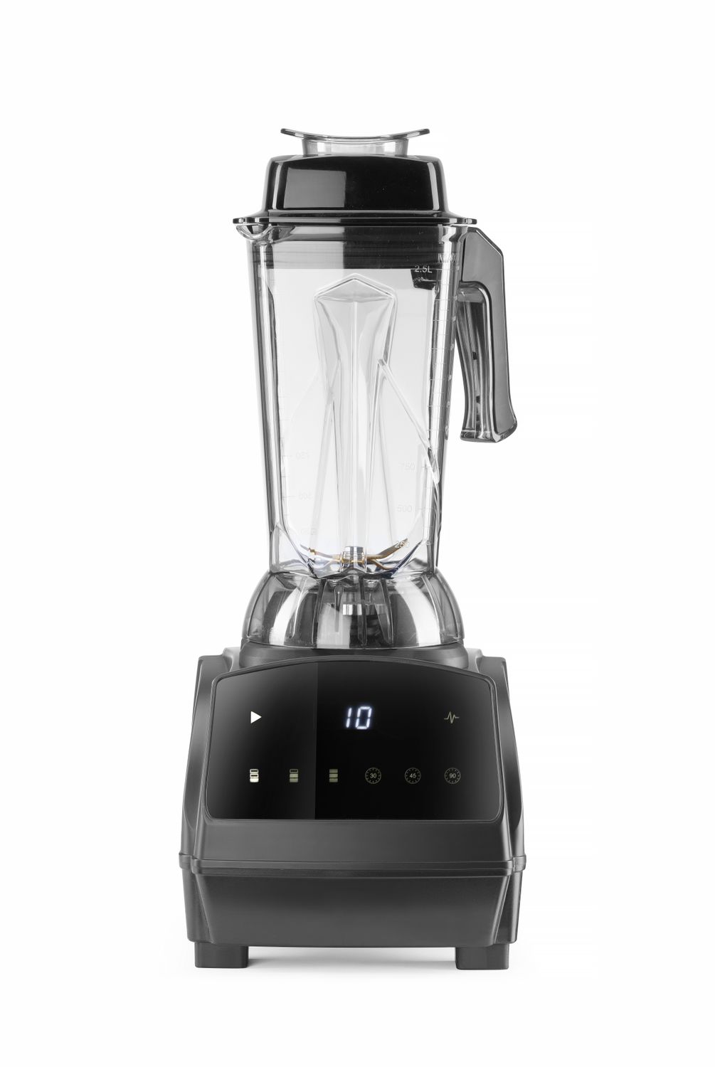 baari tehosekoitin digitaalinen, HENDI, 2,5L, musta, 230V/1680W, 220x240x(H)535mm