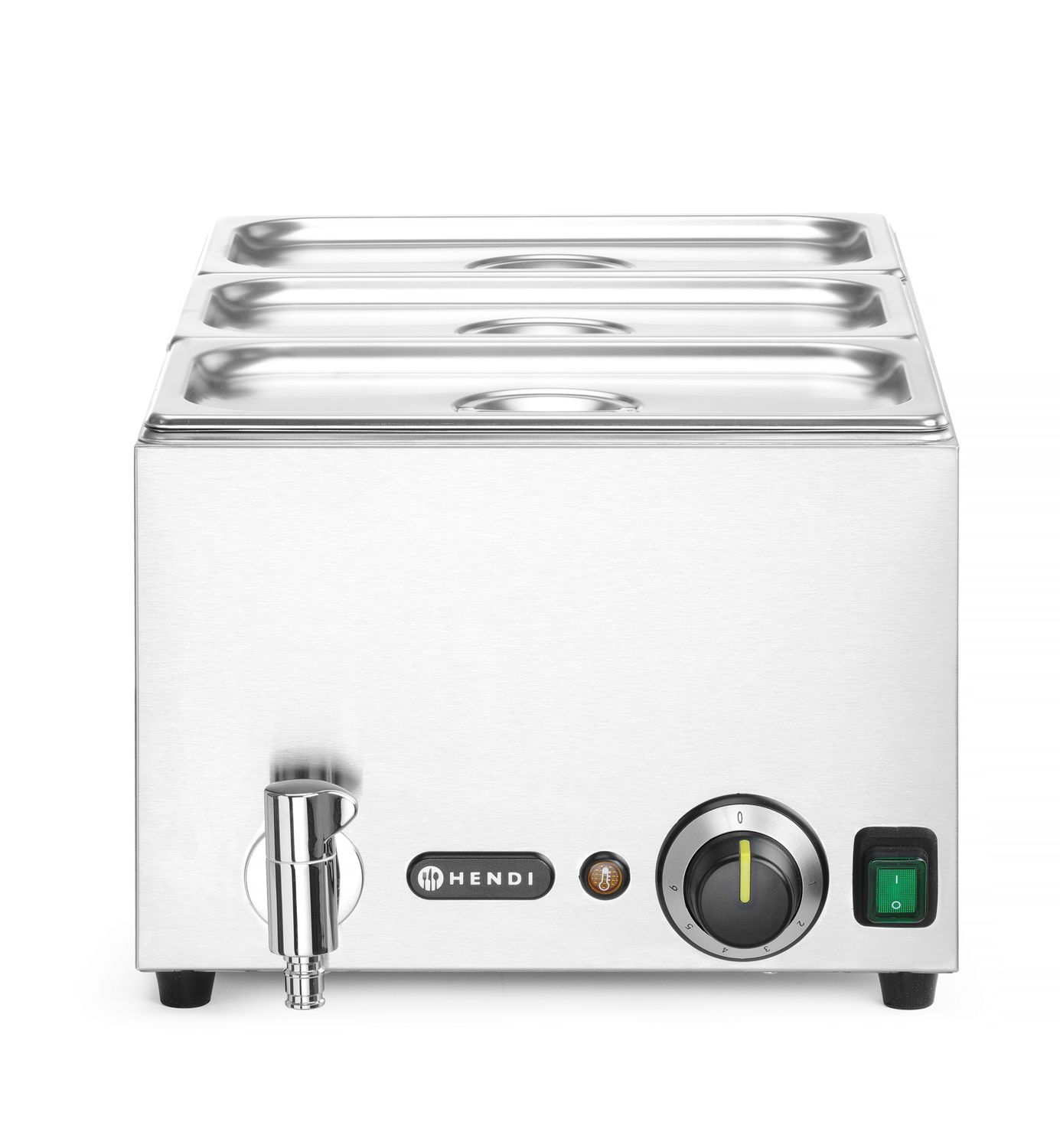 vesihaude set kanssa viemäri hana Ranger, HENDI, GN (H)150mm, GN 1/1, 230V/1000W, 605x332x(H)242mm