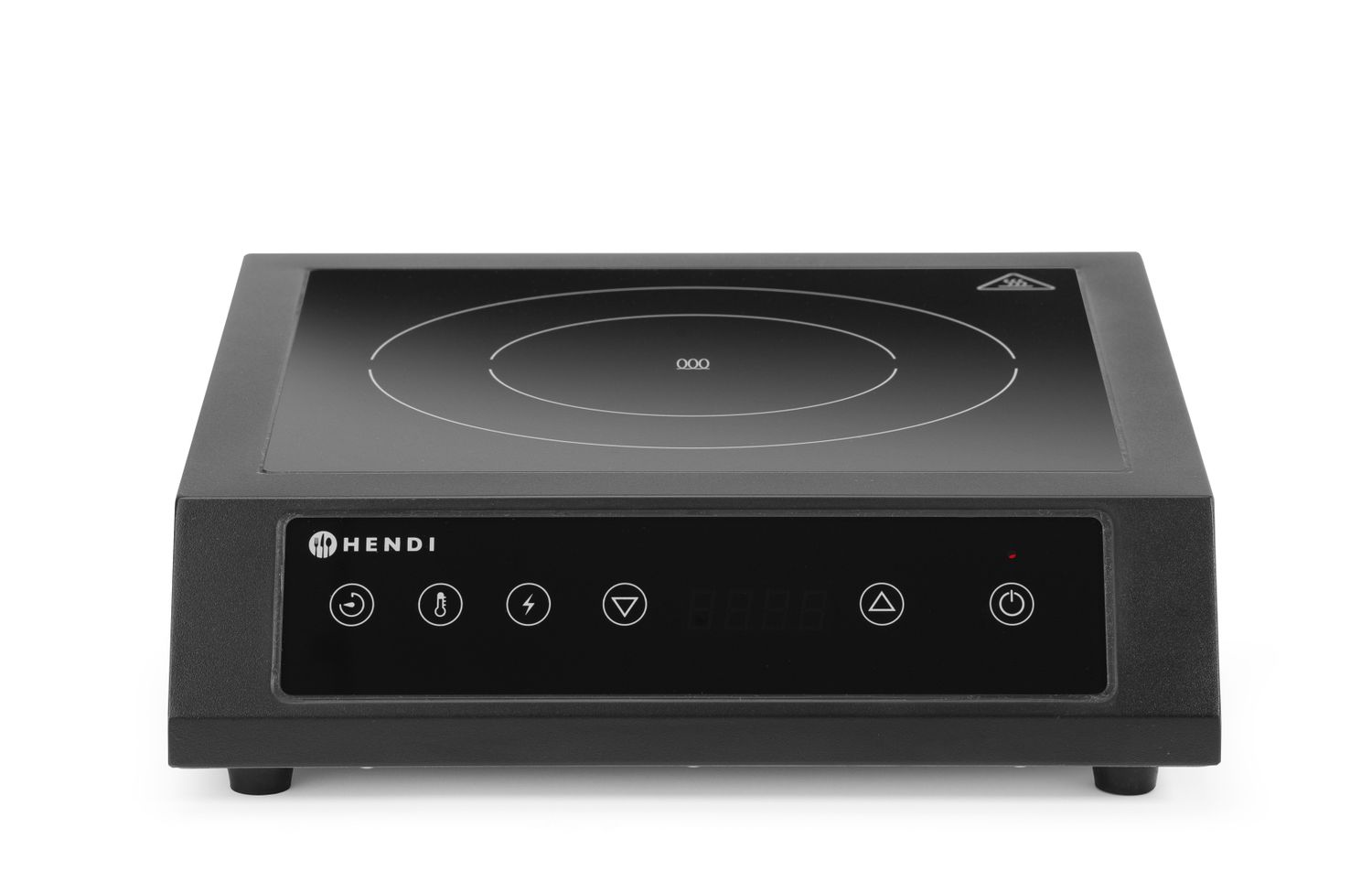 induktioliesi 3500 D XL, HENDI, musta, 230V/3500W, 355x400x(H)100mm
