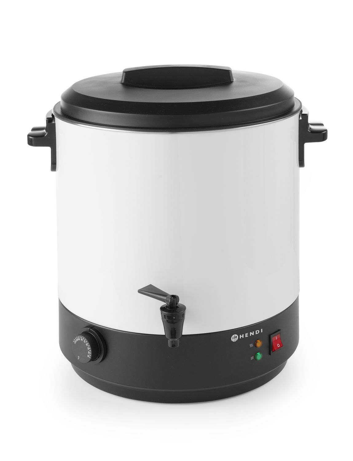 Hot drinks boiler, HENDI, 25L, valkoinen, 230V/2500W, 435x441x(H)500mm