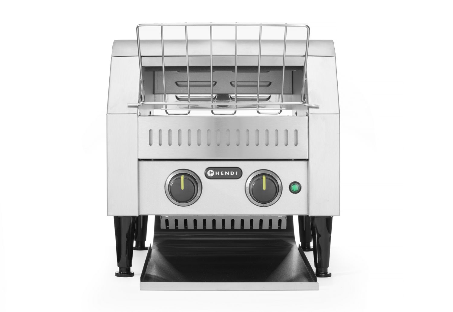 Conveyor toaster, HENDI, hopea, 230V/2240W, 418x365x(H)390mm