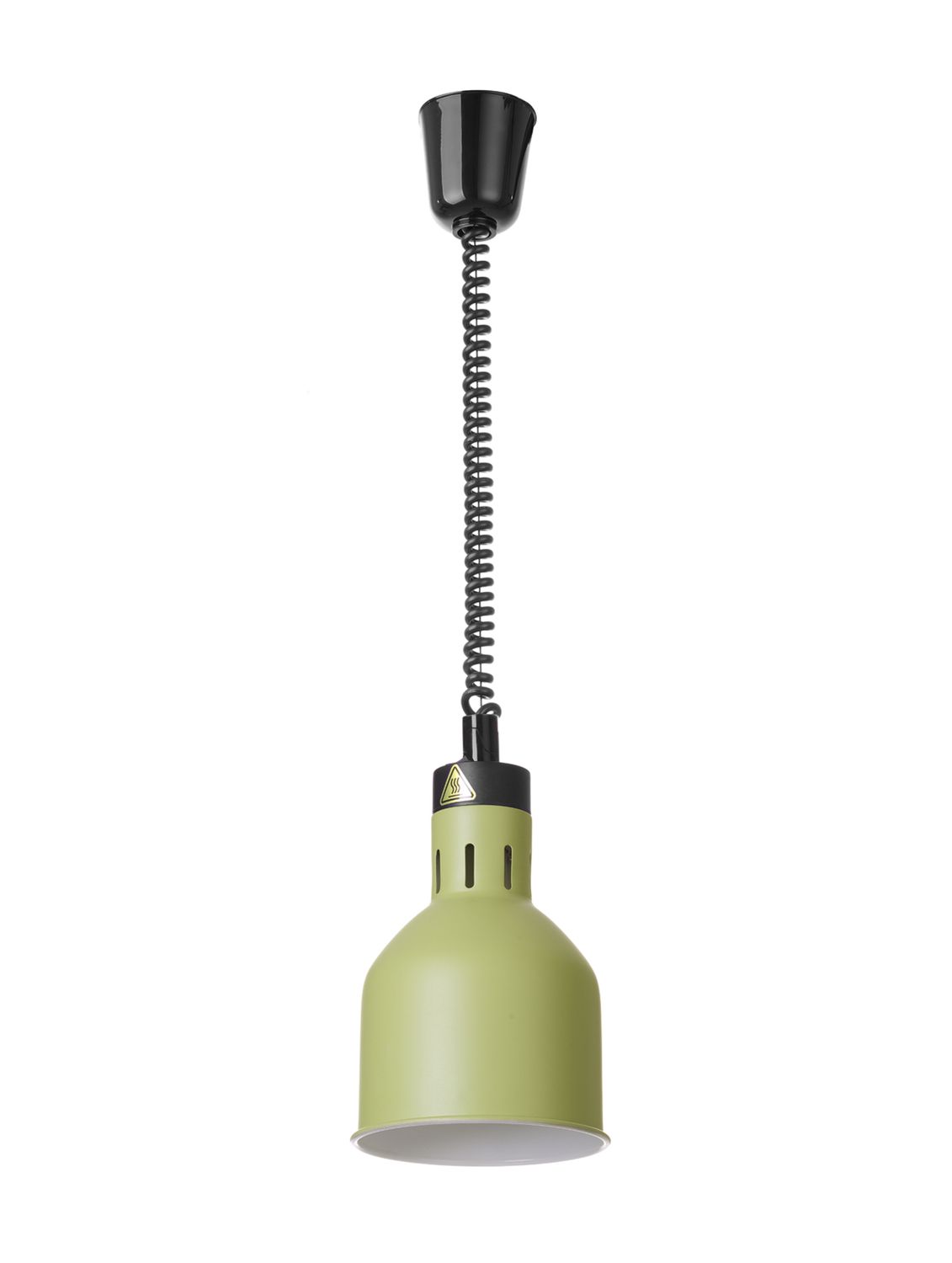Rise and fall heat lamp, cylindrical, HENDI, vihreä, 230V/250W, ⌀175x(H)250mm