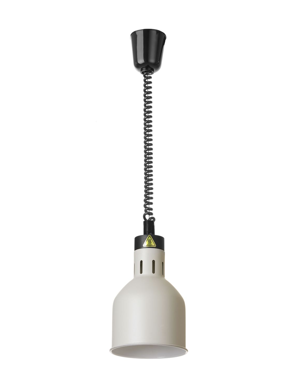 Rise and fall heat lamp, cylindrical, HENDI, valkoinen, 230V/250W, ⌀175x(H)250mm