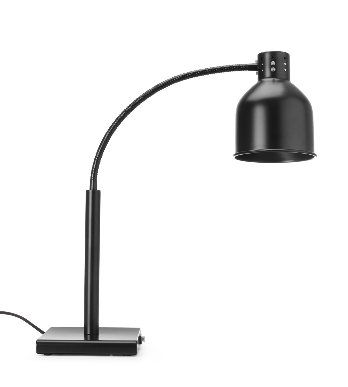 Flexible heat lamp , HENDI, musta, 230V/250W, 268x200x(H)660mm