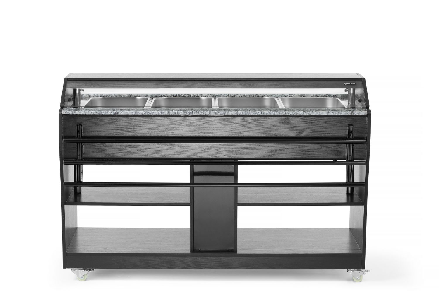 lämmitetty buffet, HENDI, GN 1/1, 1490L, 765x1490x(H)1370mm
