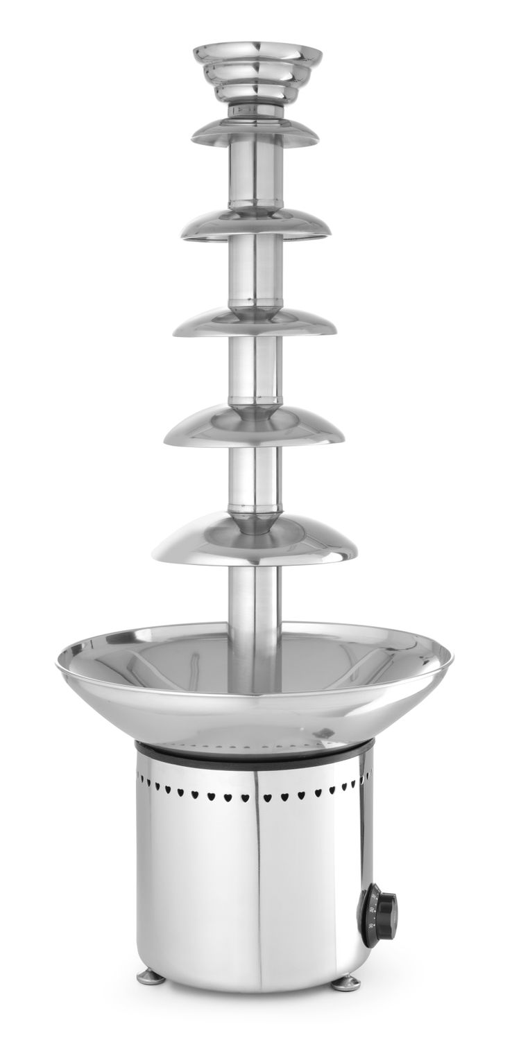 Chocolate fountain 6 tiers, HENDI, 230V/300W, ⌀372x(H)850mm