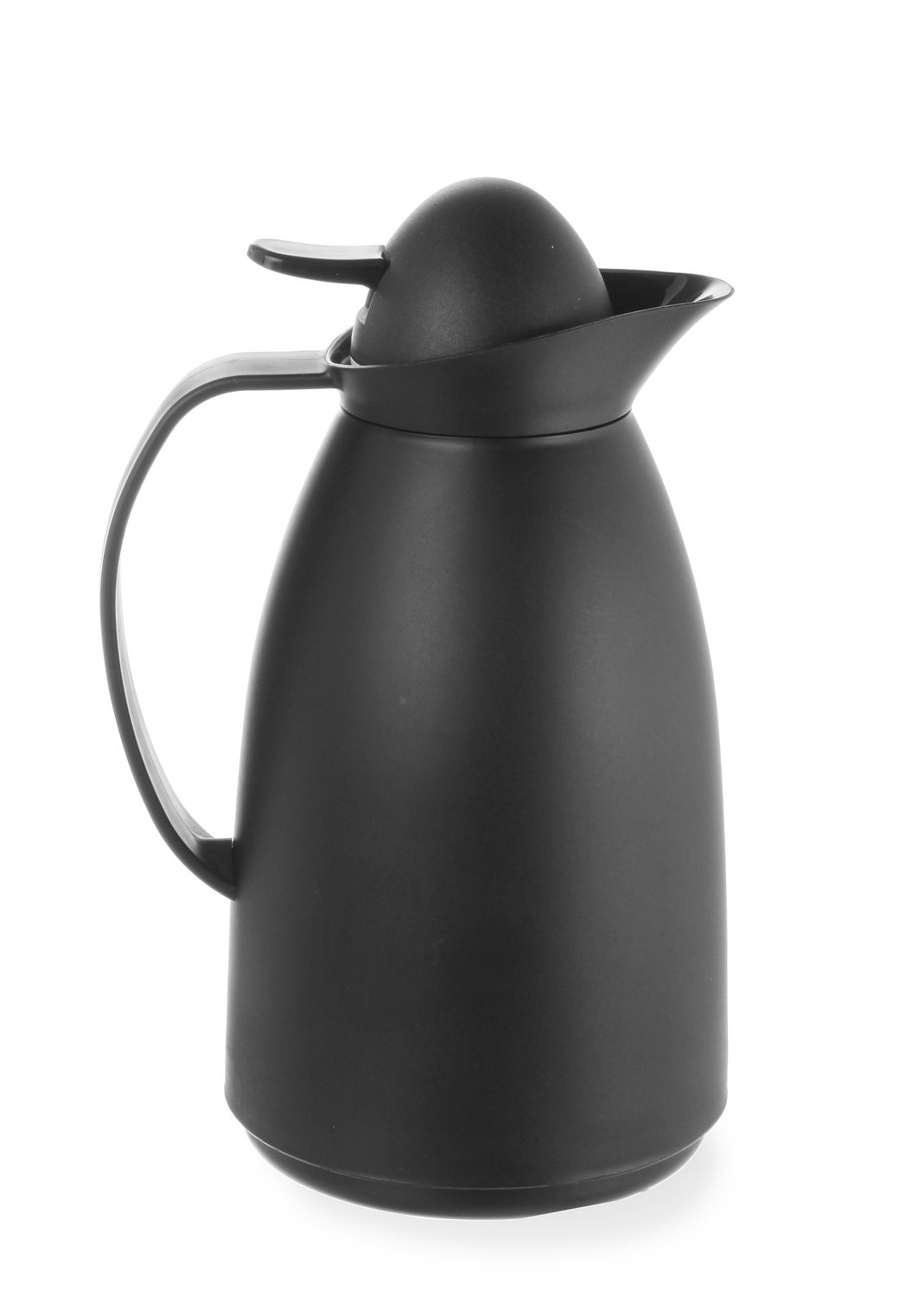 Vacuum jug kanssa lasi inner pullo, HENDI, 1L, musta, ⌀140x(H)268mm