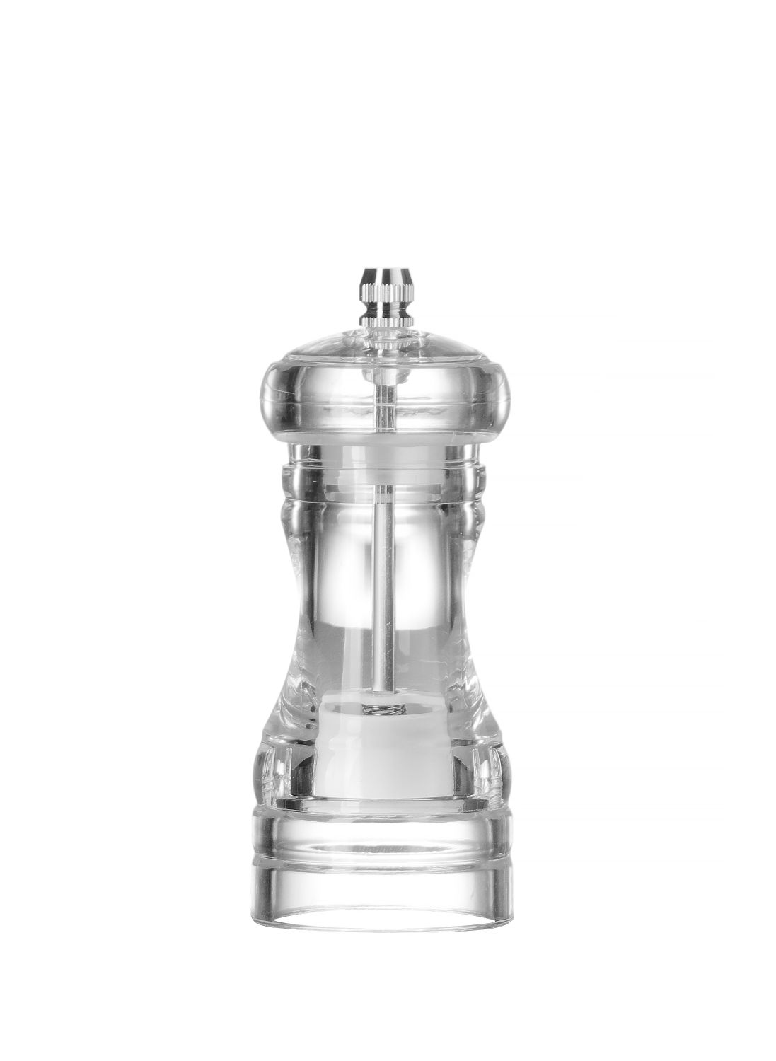 Acrylic pepper mill, HENDI, läpinäkyvä, ⌀50x(H)113mm