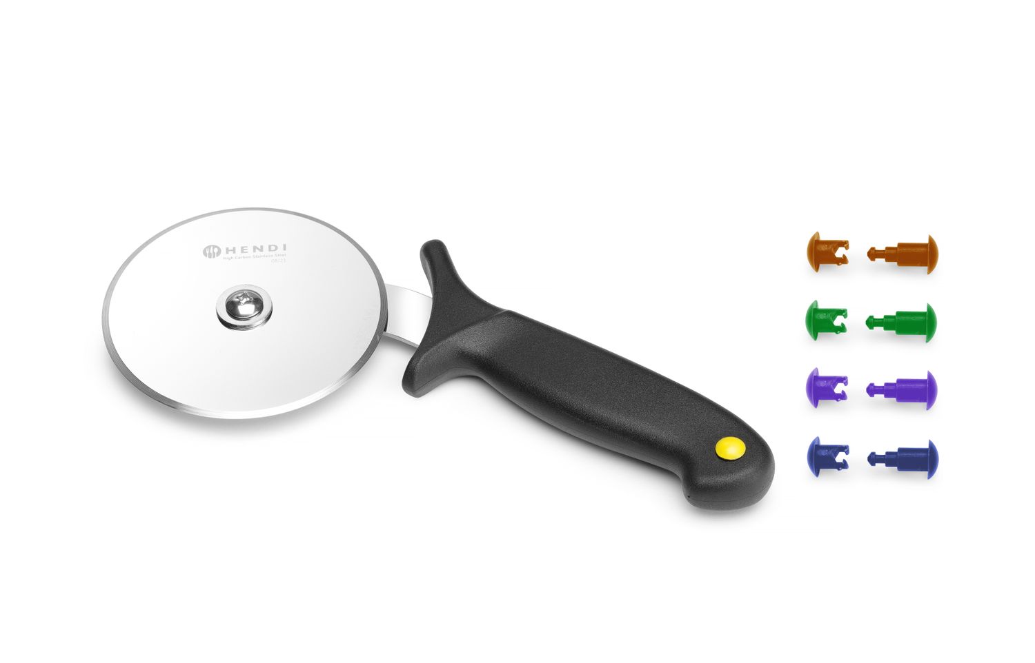 pizza cutter, HENDI, musta, (L)230mm