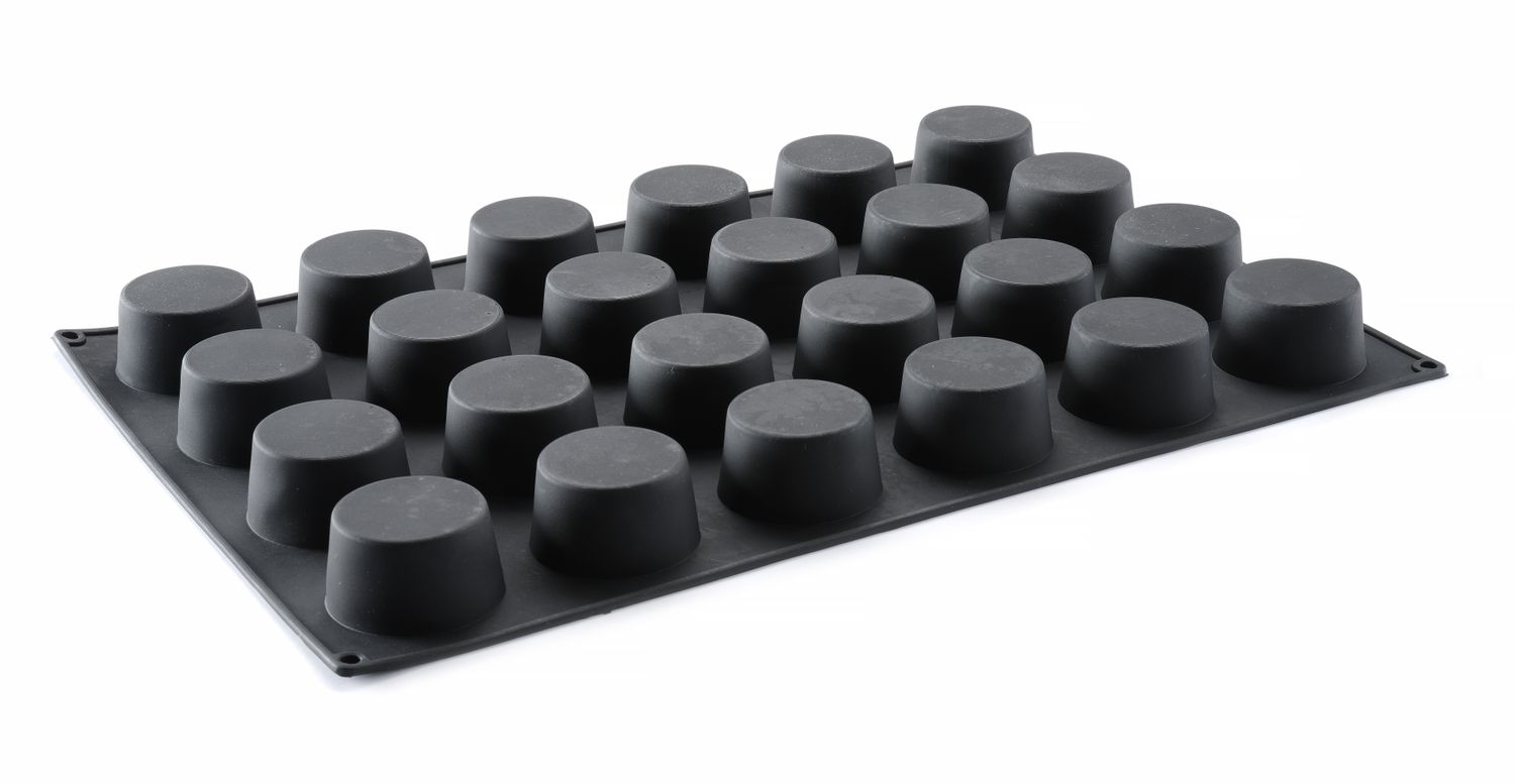 silikoni mould MUFFIN, HENDI, 570x375x(H)40mm, pyöreä