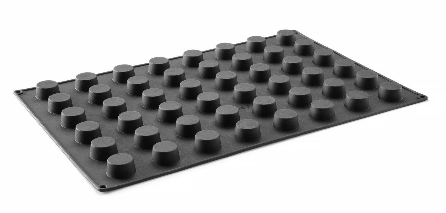 silikoni mould mini-MUFFIN, HENDI, 570x375x(H)25mm, pyöreä