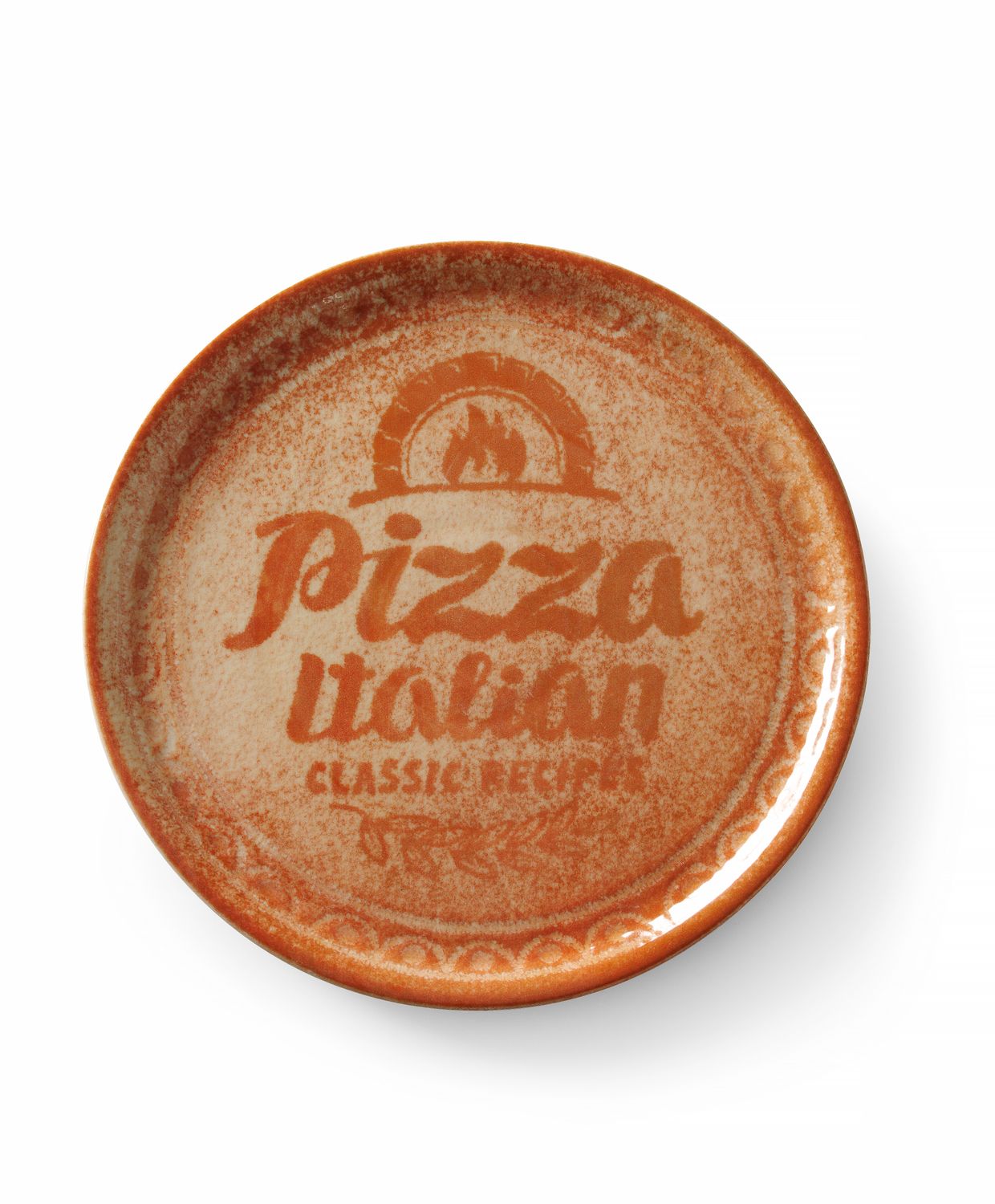 pizza lautanen Recipe Collection Brick punainen, HENDI, punainen, ⌀330mm