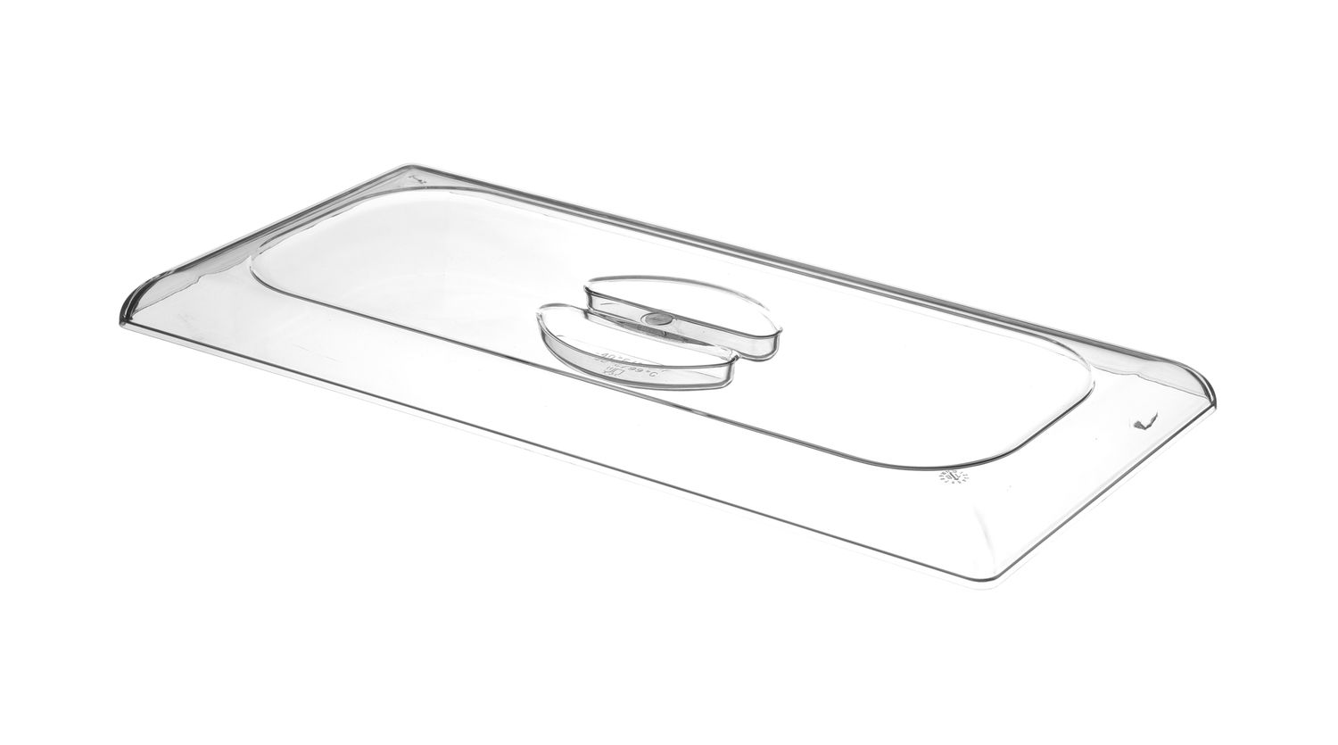 jäätelö astia kansi polykarbonaatti, HENDI, 360x165mm