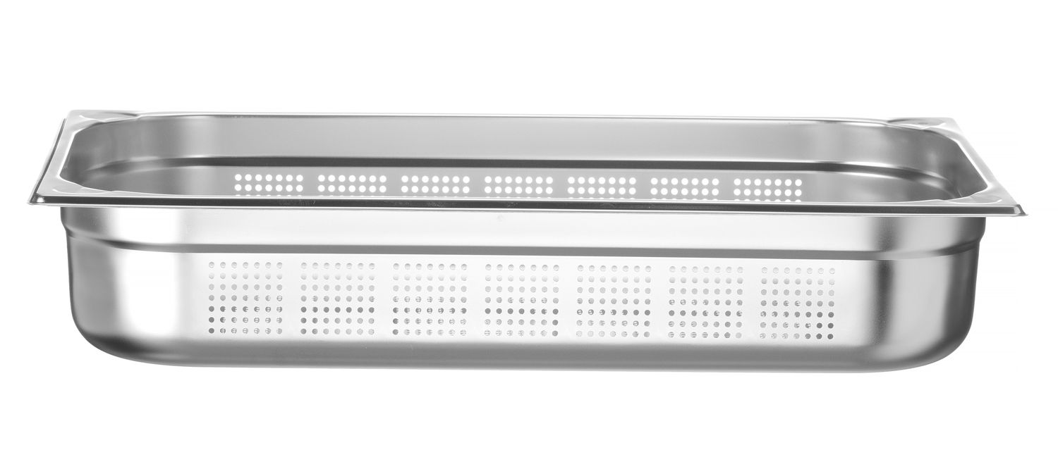 astia gN 1/1 rei’itetty, HENDI, Kitchen line, gN 1/1, 14l, (H)100mm