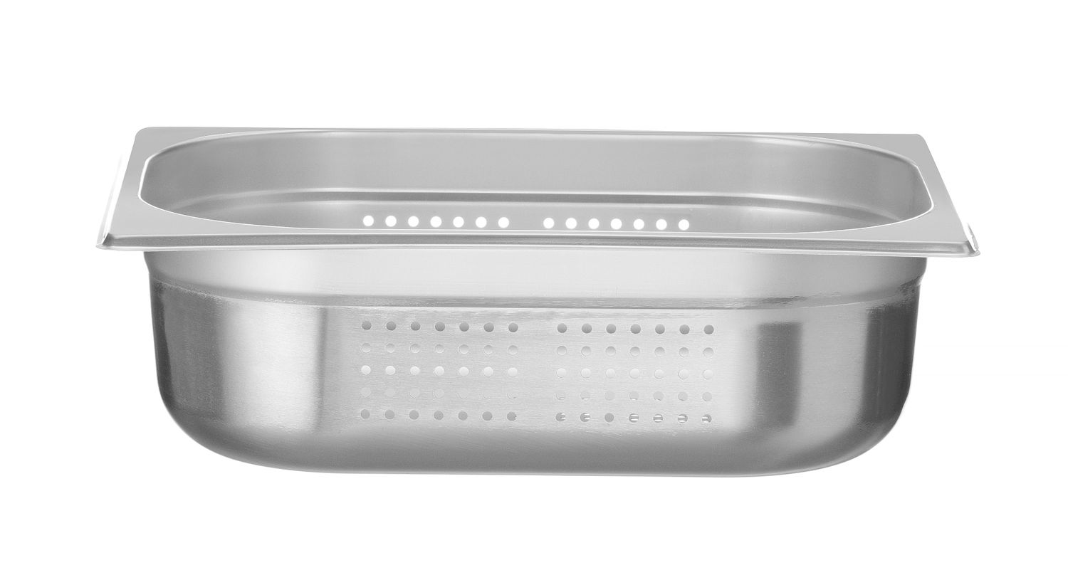 astia gN 1/2 rei’itetty, HENDI, Kitchen line, gN 1/2, 6,5l, (H)100mm