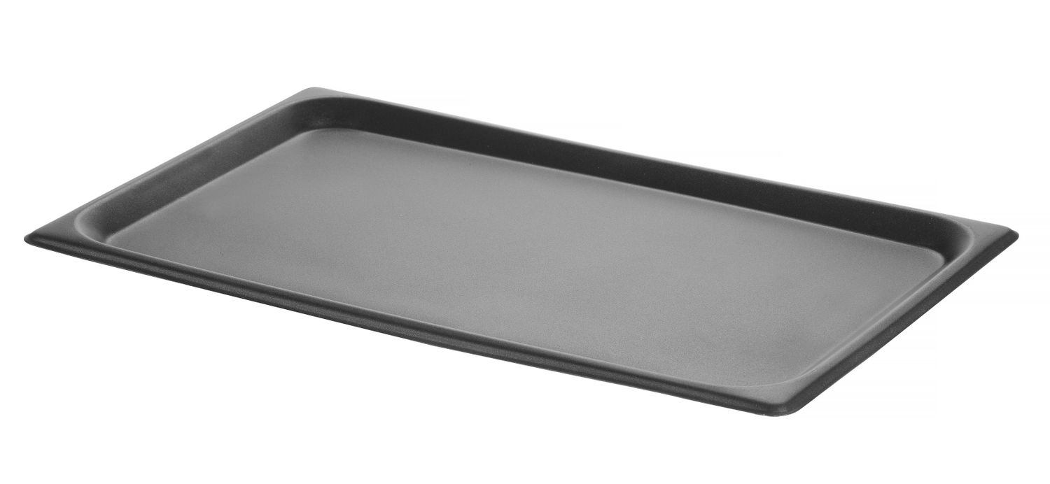 uuni tarjotin kanssa tarttumaton pinnoite CONVECTOMAT ROAST, HENDI, GN 1/1, musta, 530x325x(H)17mm
